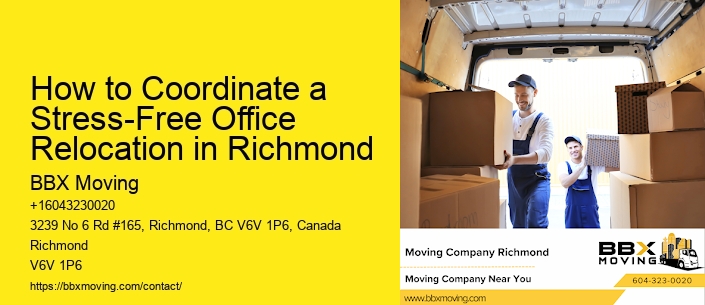 How to Coordinate a Stress-Free Office Relocation in Richmond