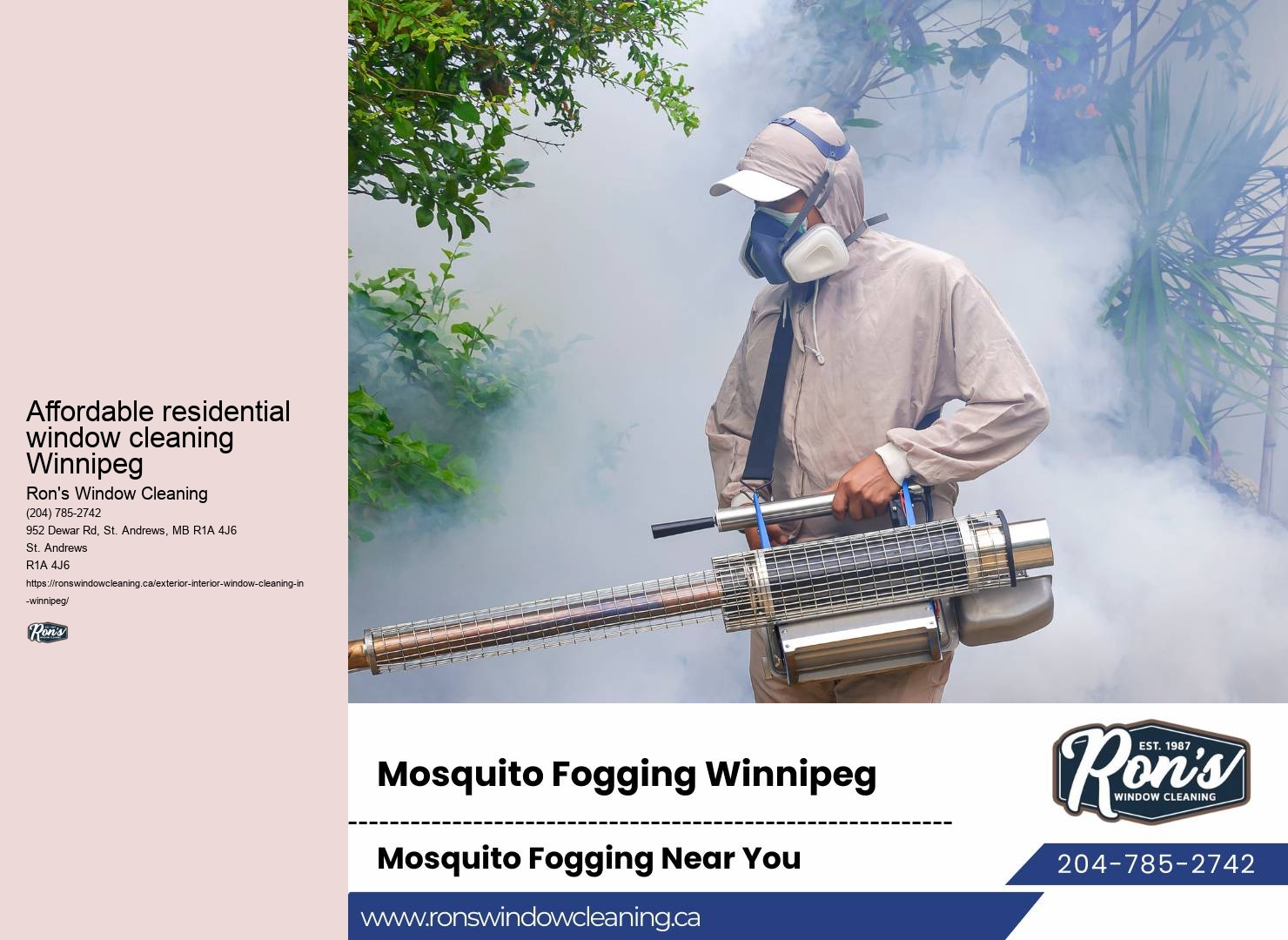Effective squeegee window washing
