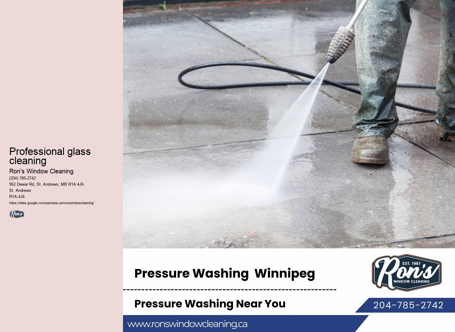 Affordable window washing services