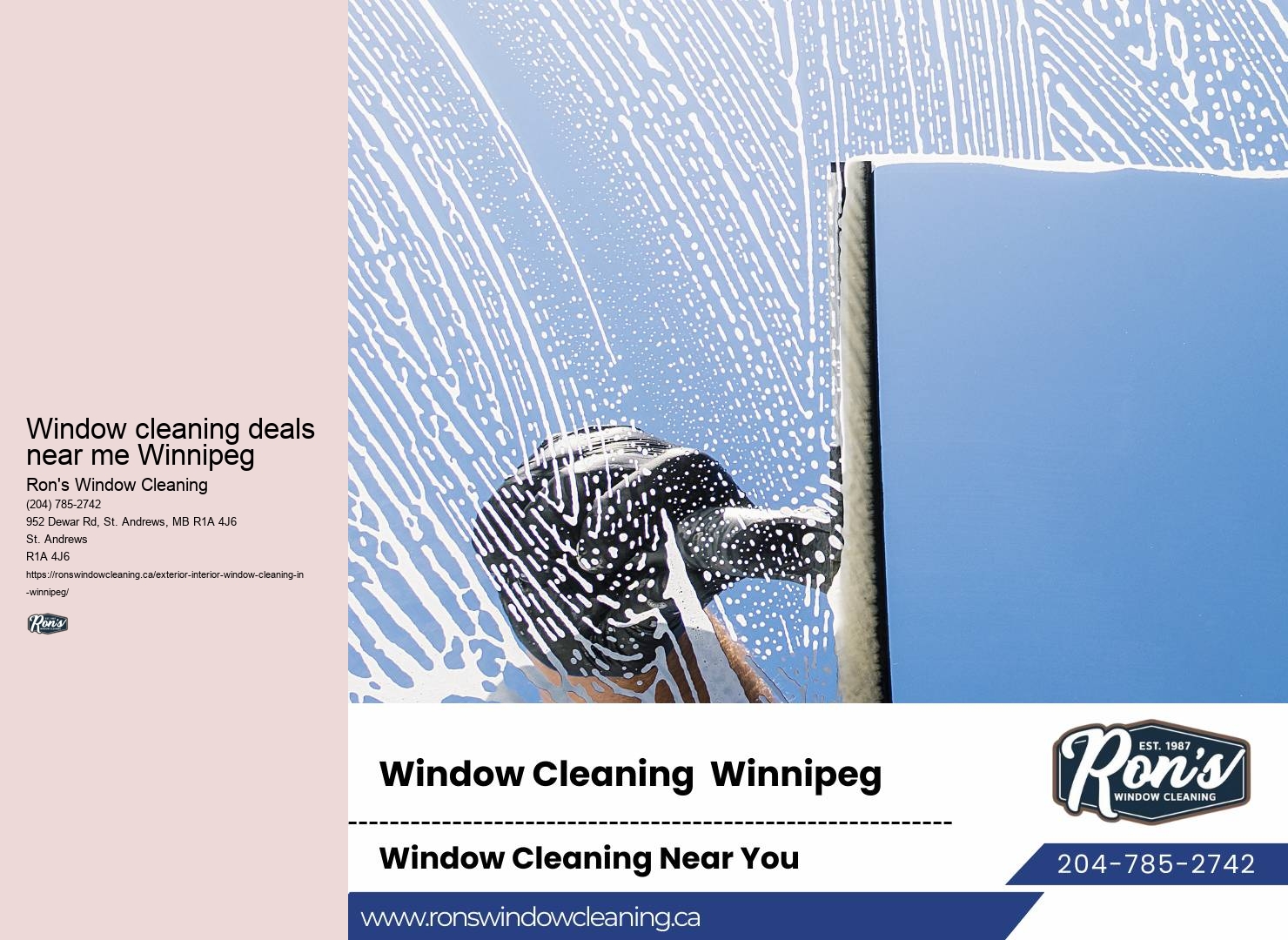 Library window washing services