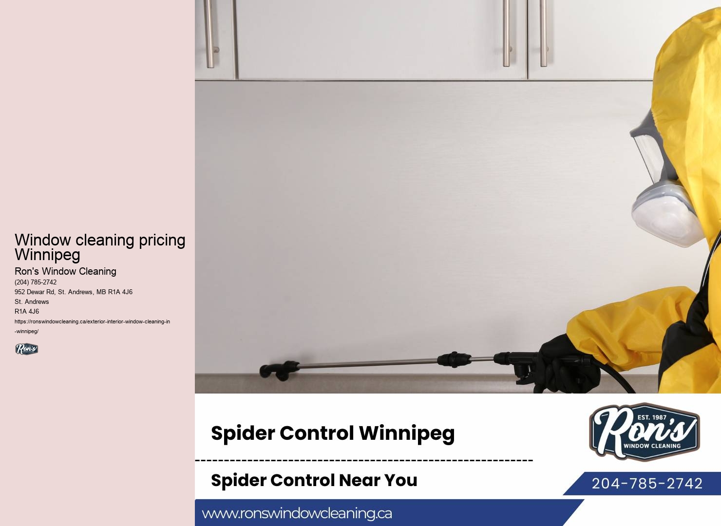 High-rise building window cleaning Winnipeg