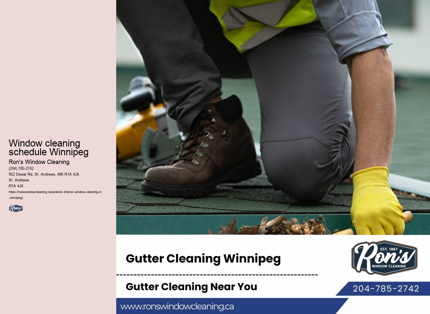 Affordable window cleaning company commitment