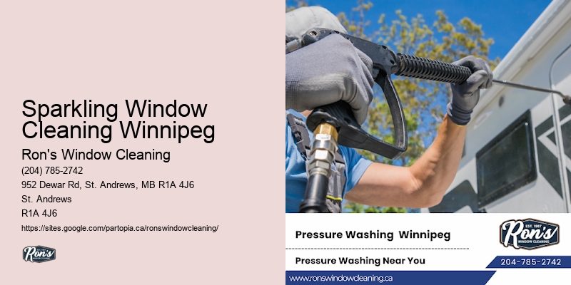 Sparkling Window Cleaning Winnipeg