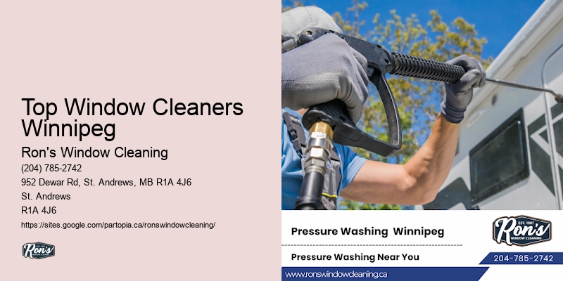 Top Window Cleaners Winnipeg