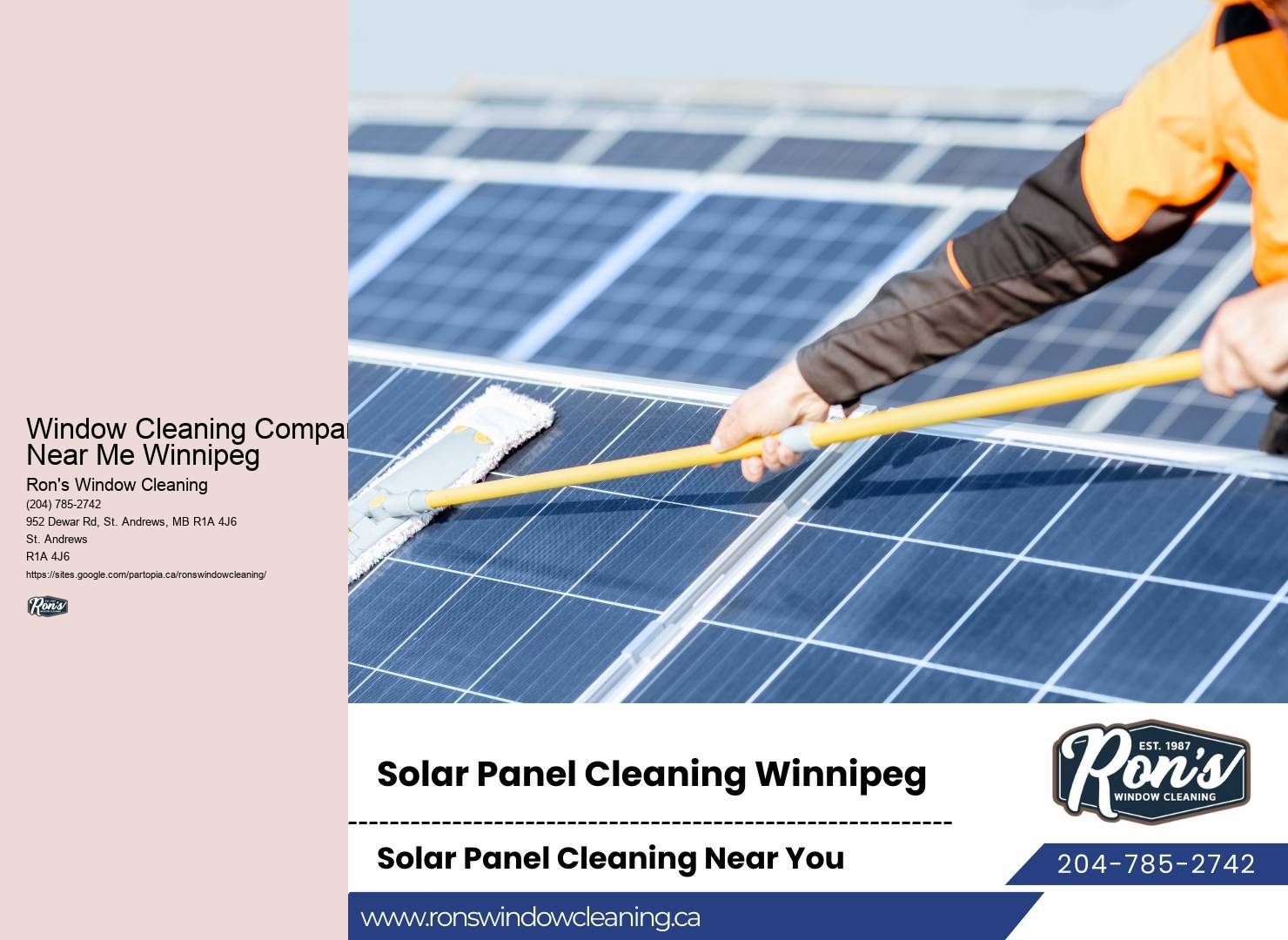 Window Cleaning Company Near Me Winnipeg Window Washing Solutions