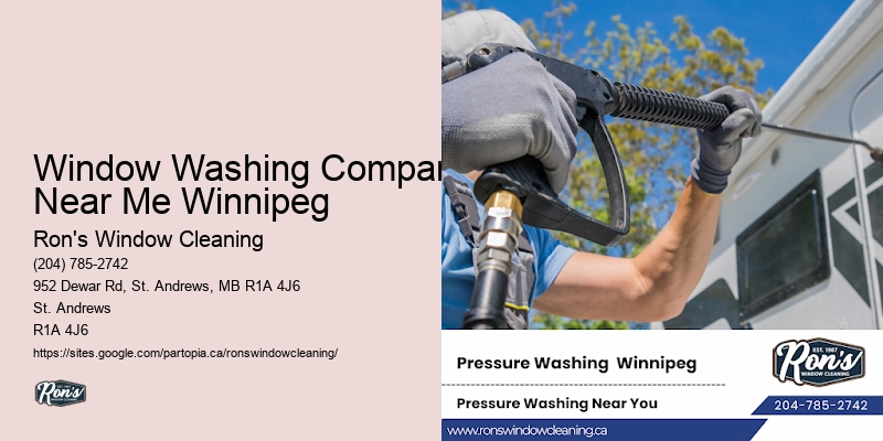 Window Washing Company Near Me Winnipeg